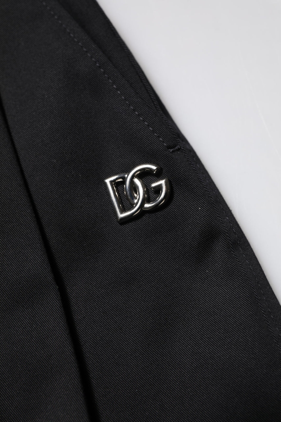 Black Cotton HighWaist Wide Leg Pants