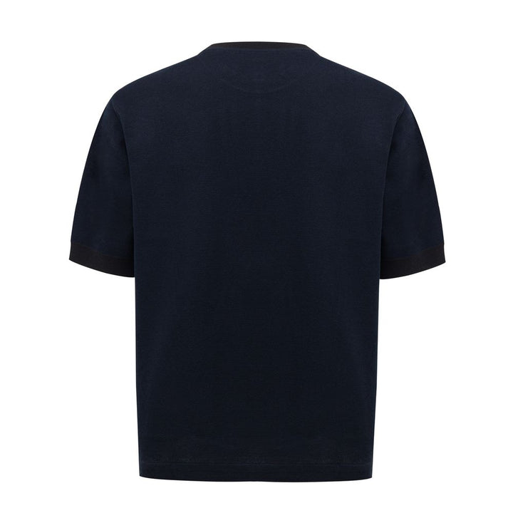 Blue Cotton T-Shirt