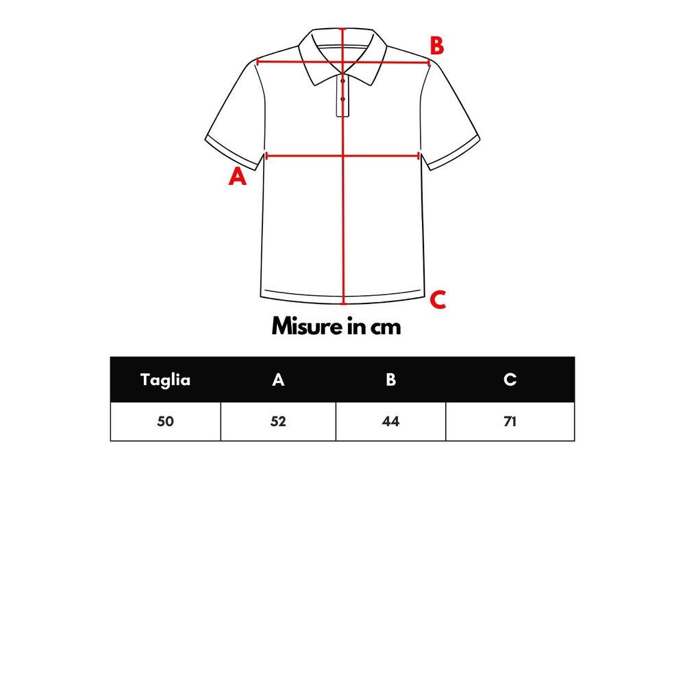 Red Cotton Polo Shirt