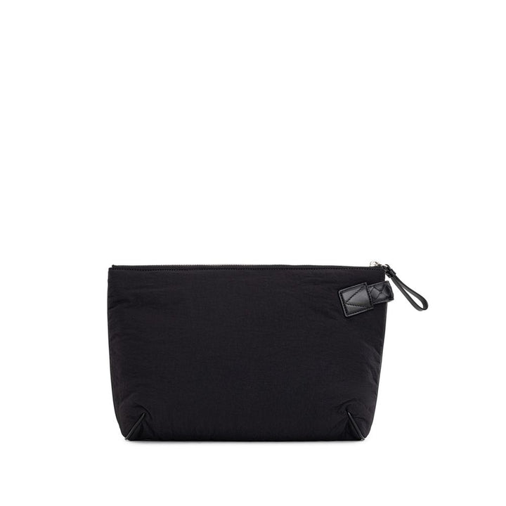Black Nylon Clutch Bag