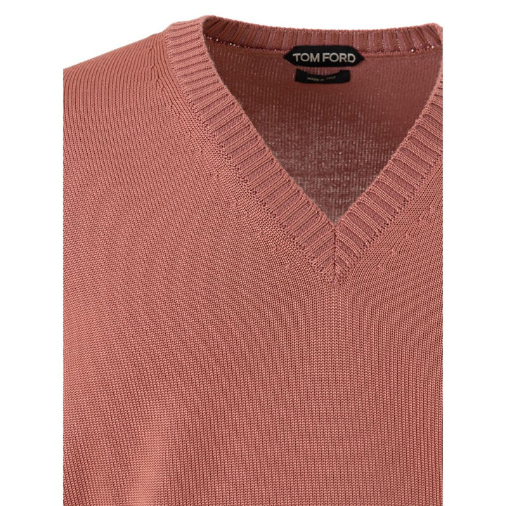 Pink Silk Sweater