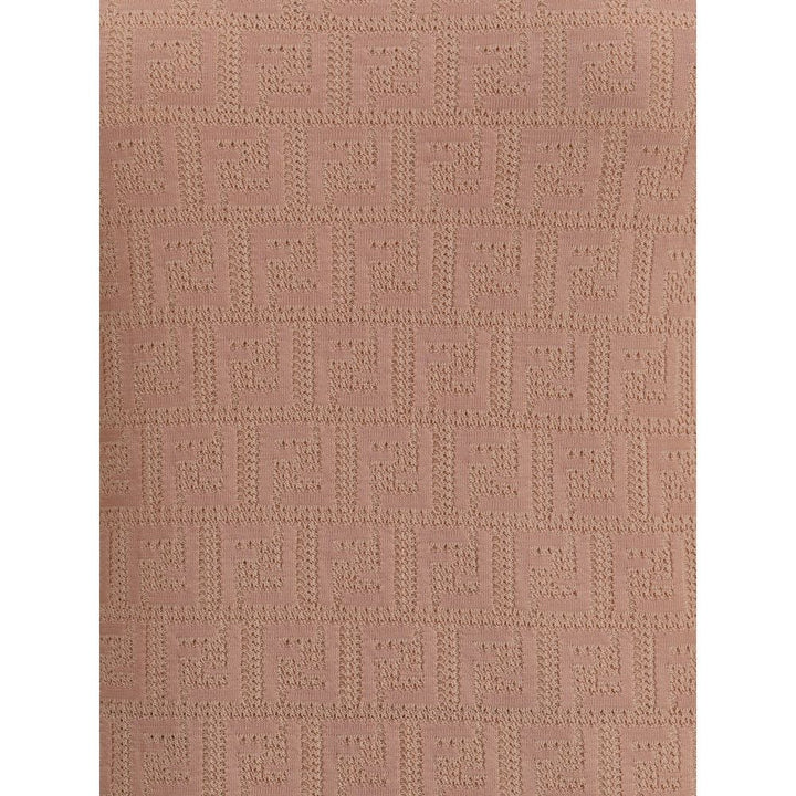 FF pattern midi Dress