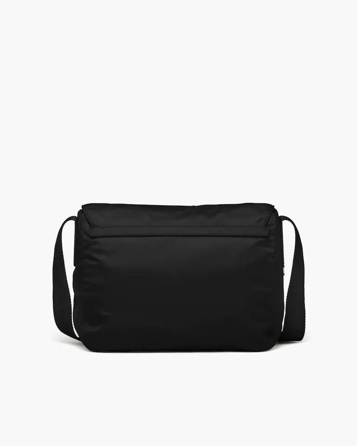 Re-Nylon triangle logo-plaque shoulder bag-3