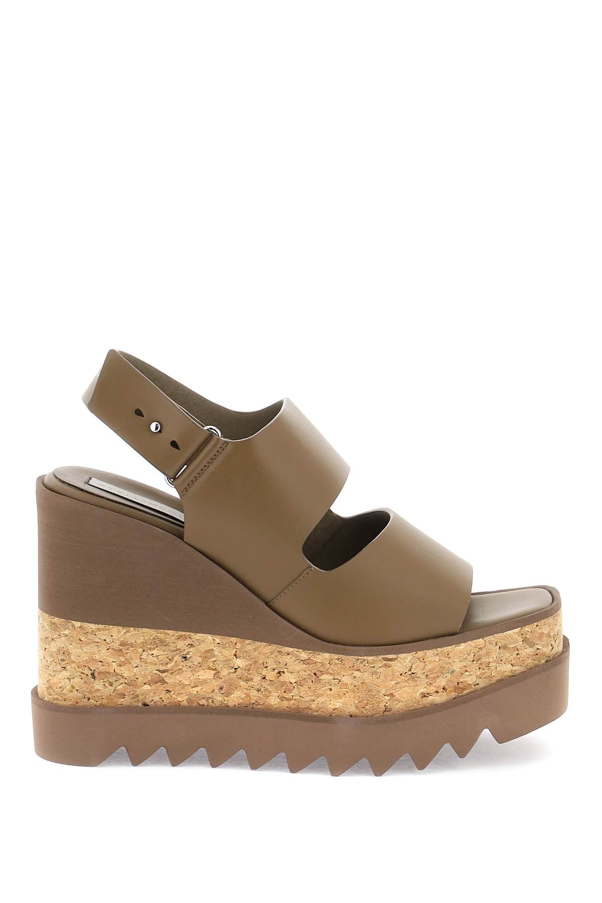 Stella mccartney elyse platform sandals with wedge-0