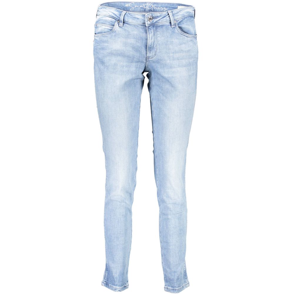 Blue Cotton Jeans & Pant
