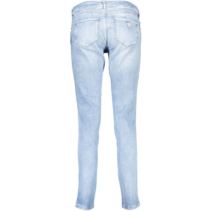 Blue Cotton Jeans & Pant