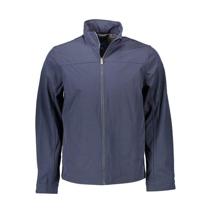 Blue Polyester Jacket
