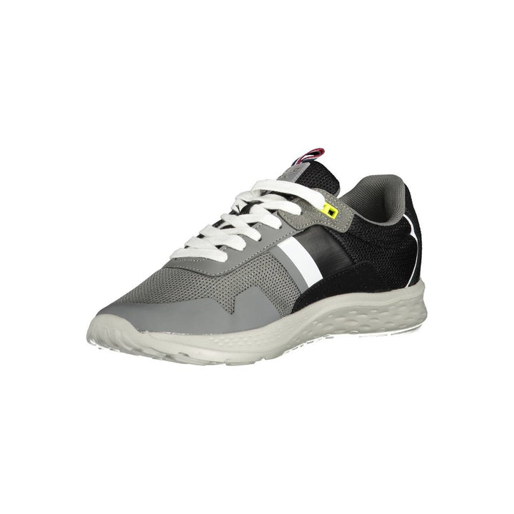 Gray Polyester Sneaker