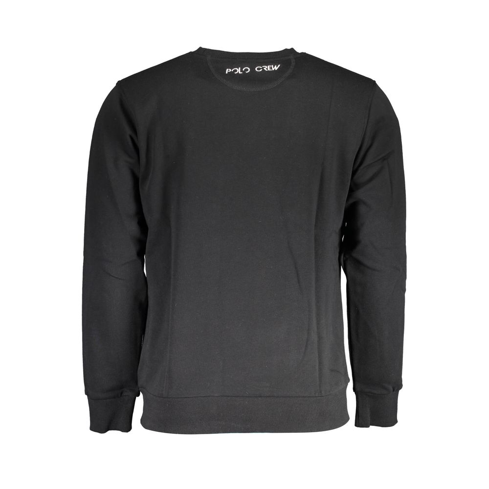 Black Cotton Sweater