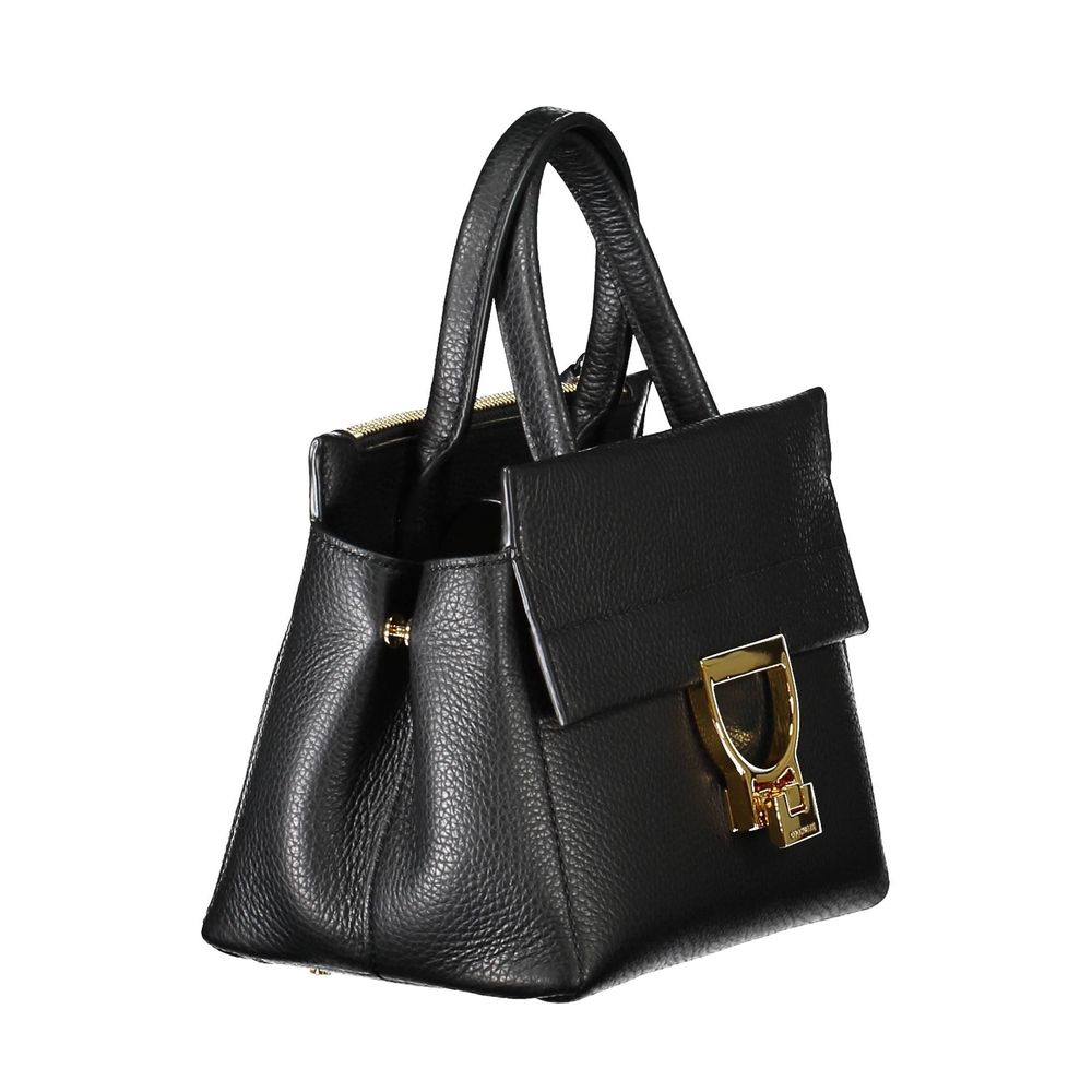 Black Leather Handbag