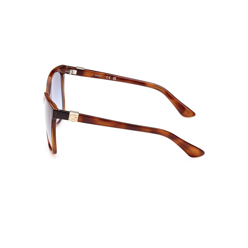 Brown Injected Sunglasses