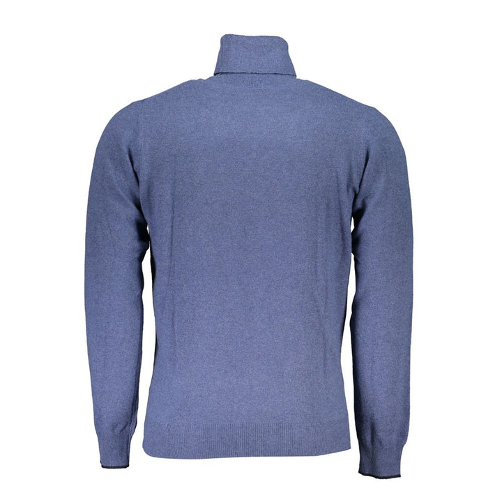 Blue Fabric Sweater