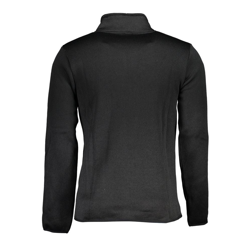 Black Polyester Sweater