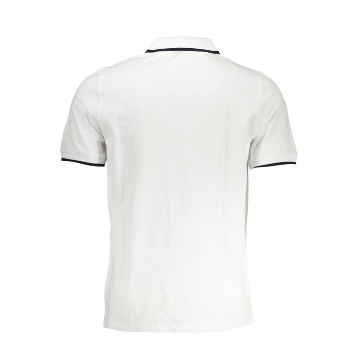 White Cotton Polo Shirt