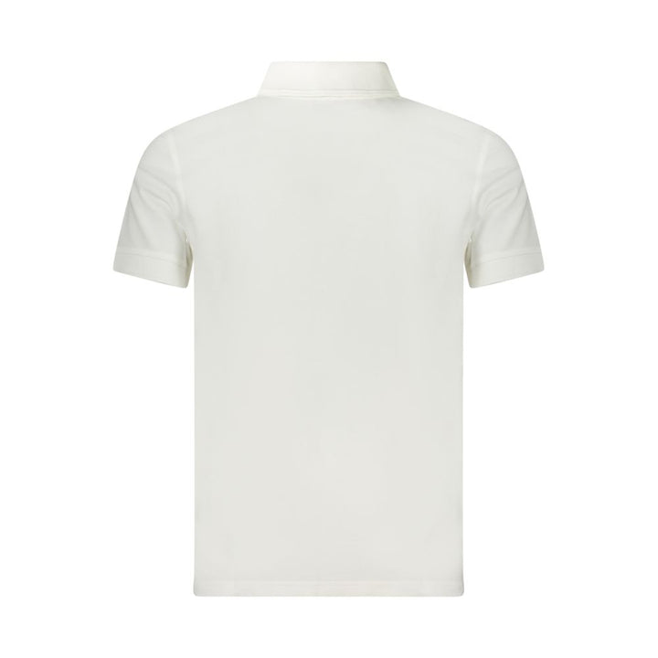 White Cotton Polo Shirt