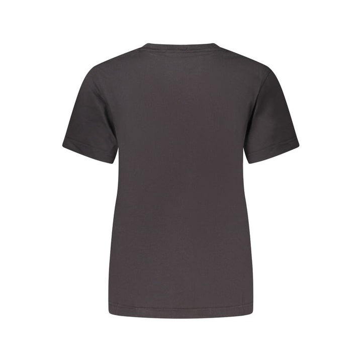 Black Cotton Tops & T-Shirt