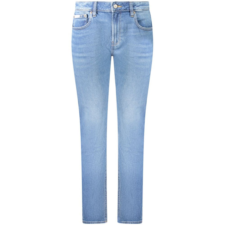 Blue Cotton Jeans & Pant