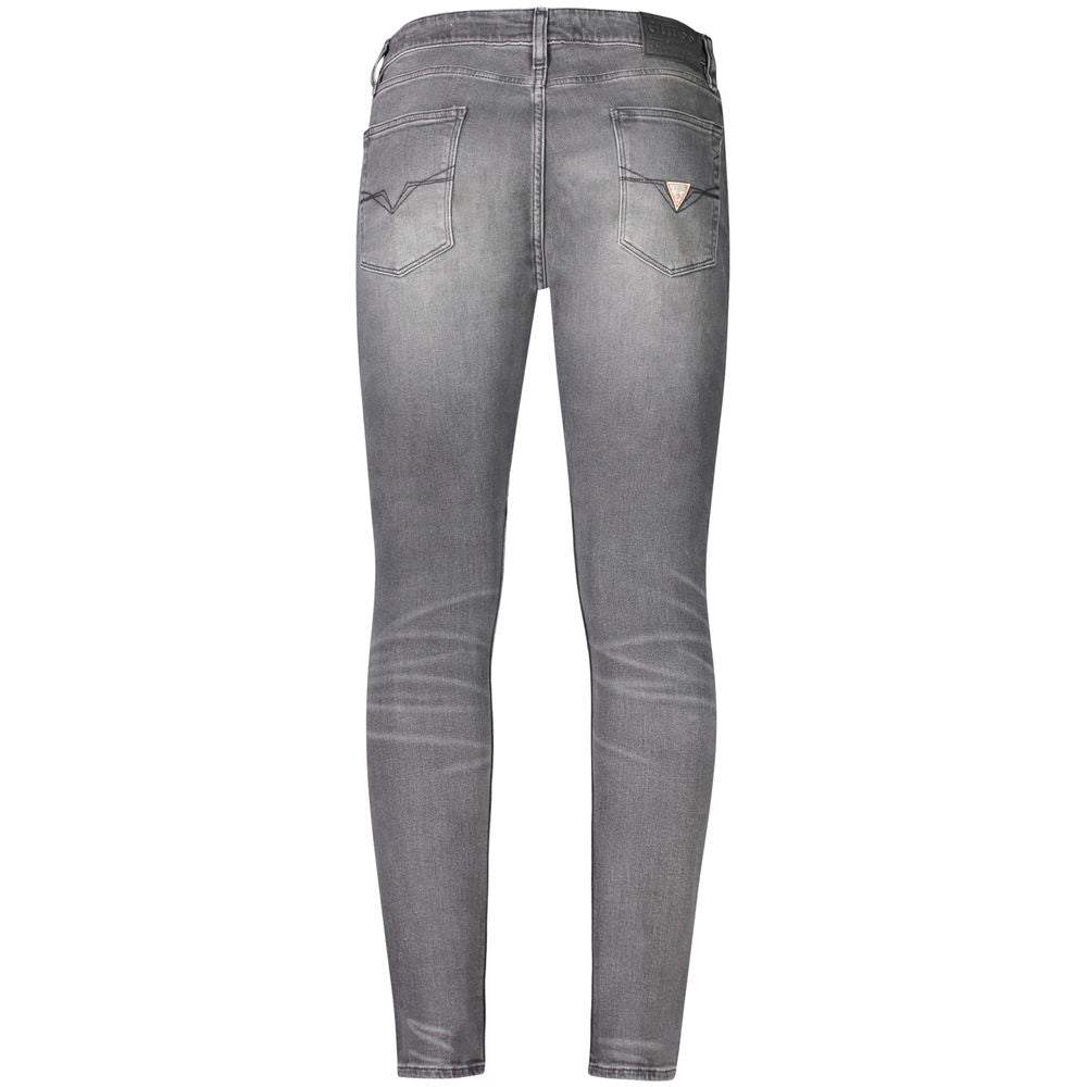 Gray Cotton Jeans & Pant