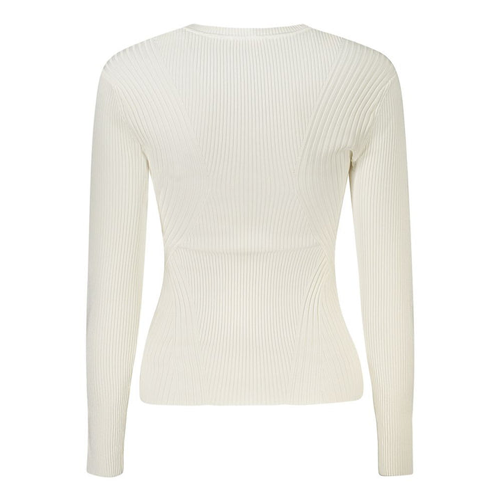 White Viscose Sweater