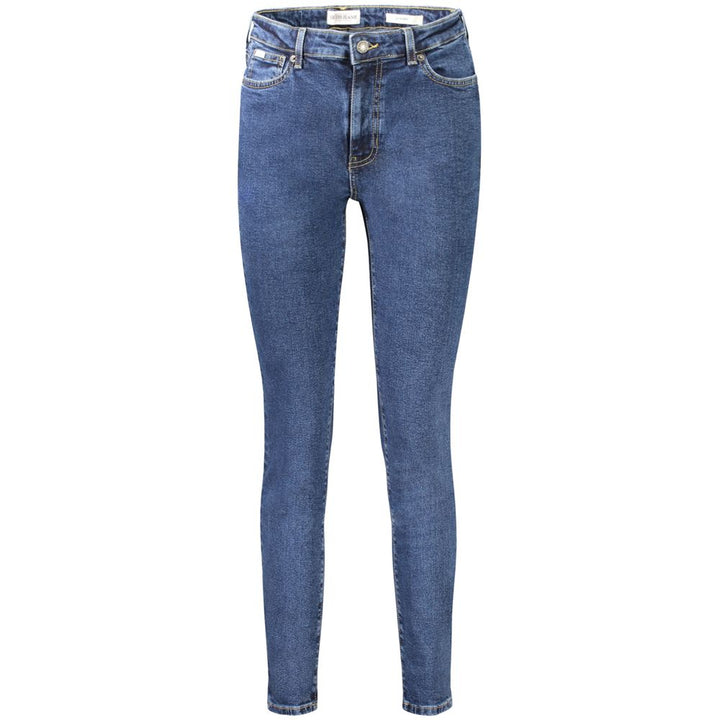 Blue Cotton Jeans & Pant