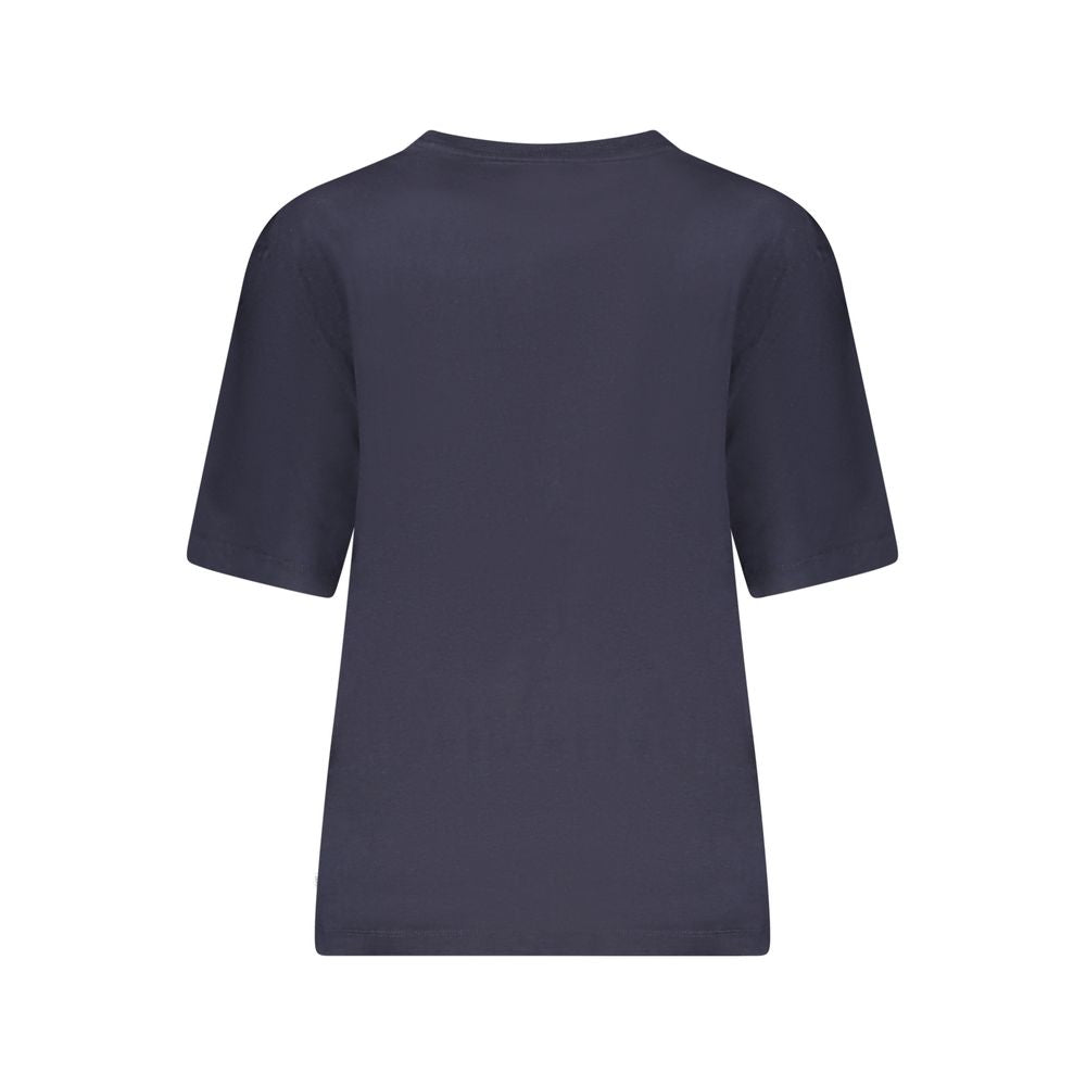 Blue Cotton Tops & T-Shirt