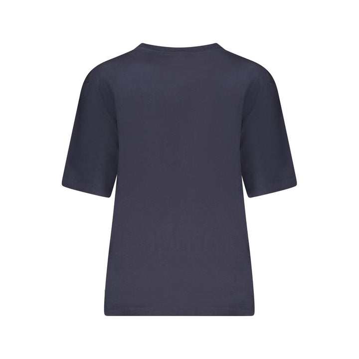 Blue Cotton Tops & T-Shirt