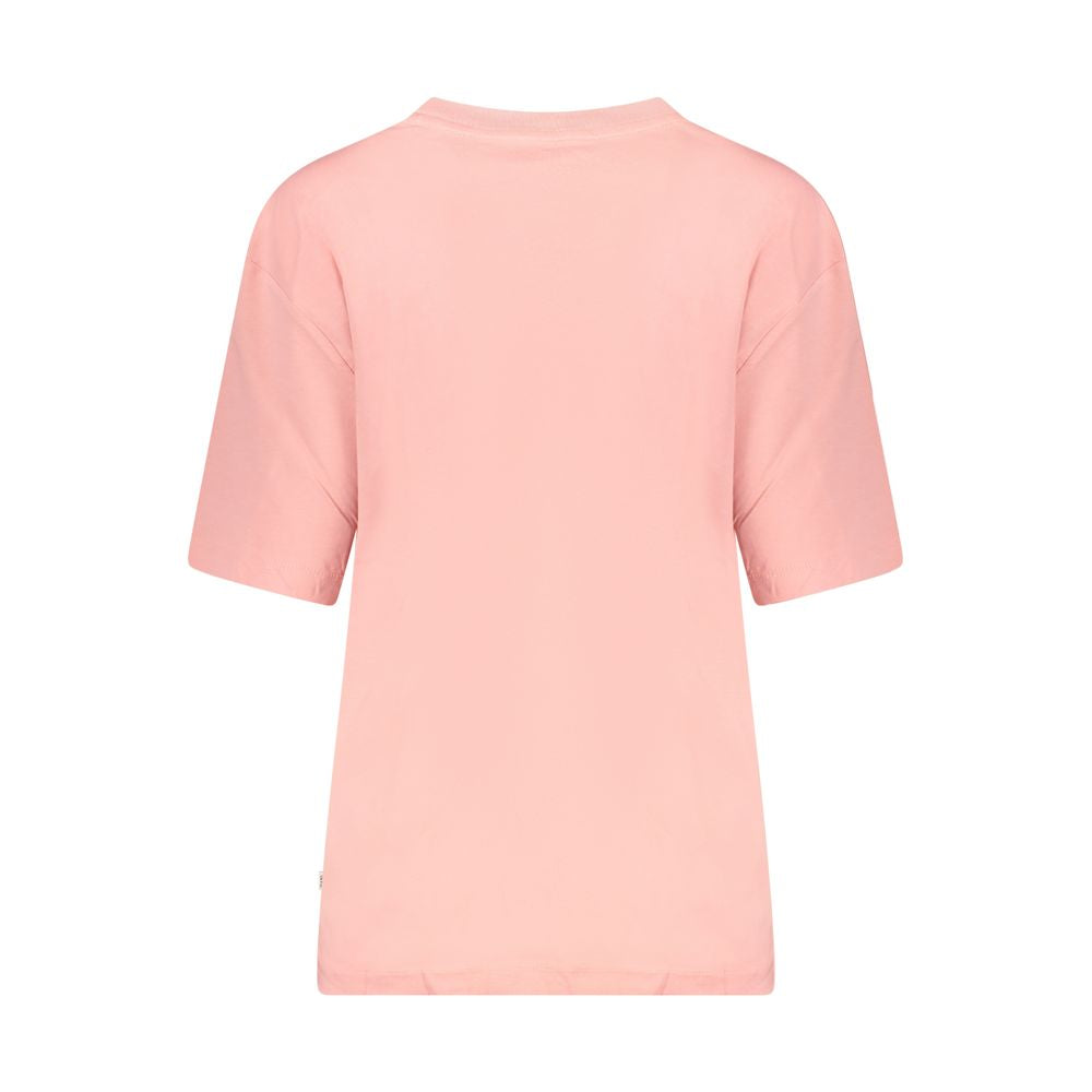 Pink Cotton Tops & T-Shirt