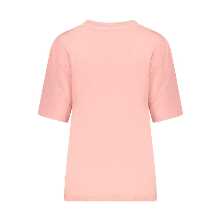 Pink Cotton Tops & T-Shirt