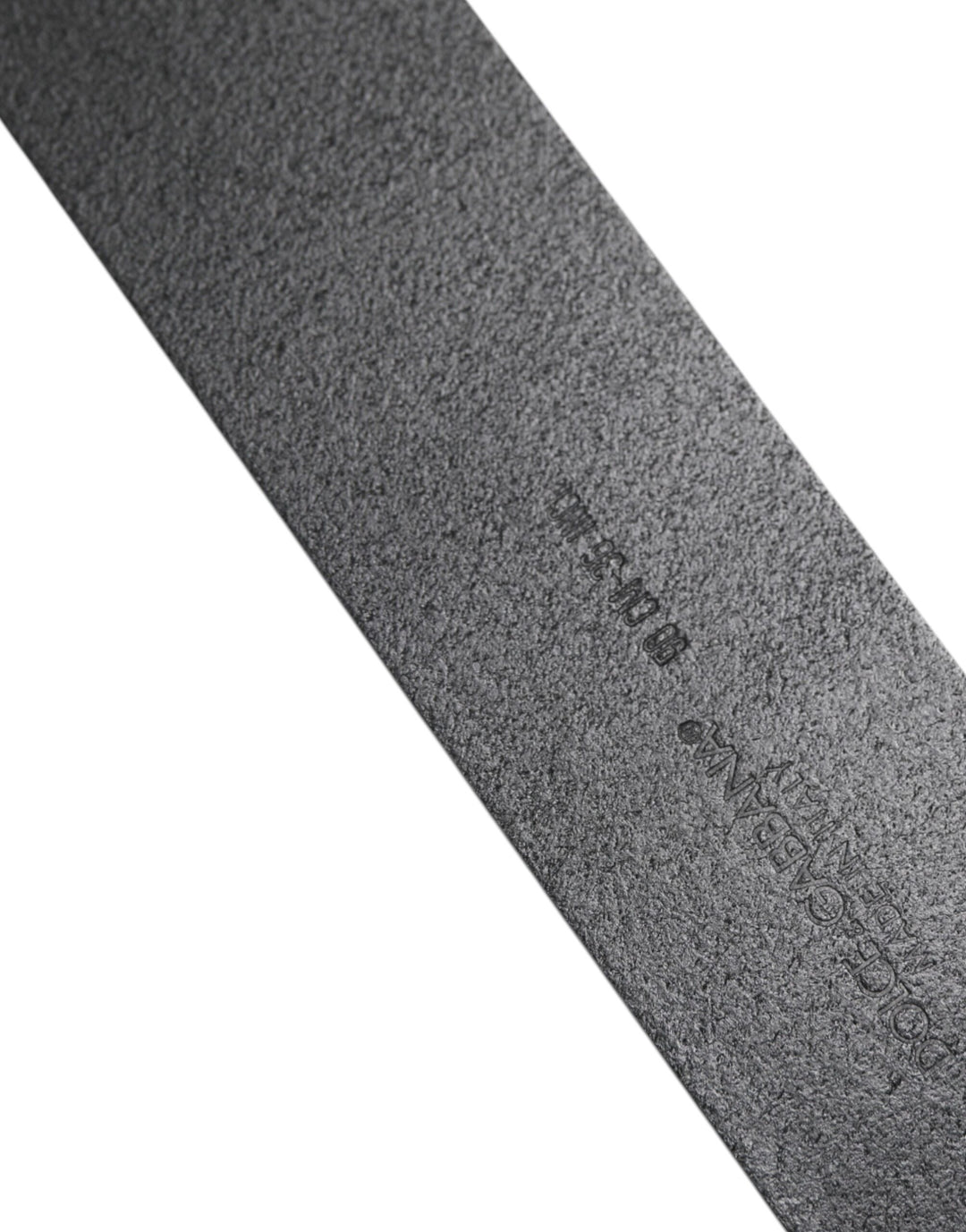 Black Leather Classic Metal Buckle Belt