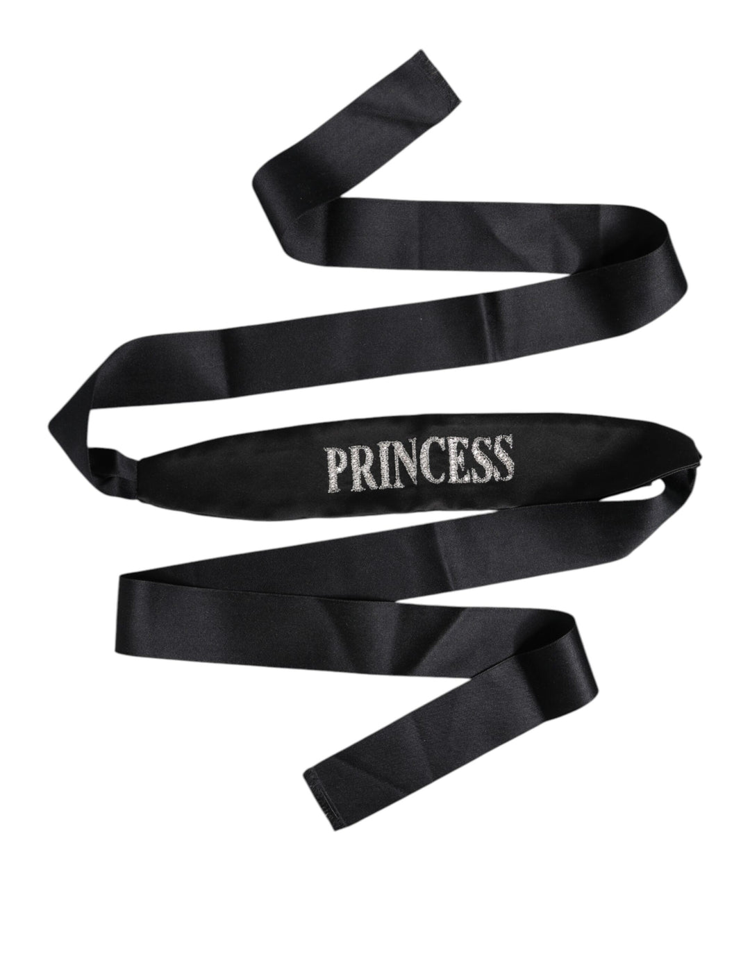 Black Princess Fantasy Braided Waist Belt