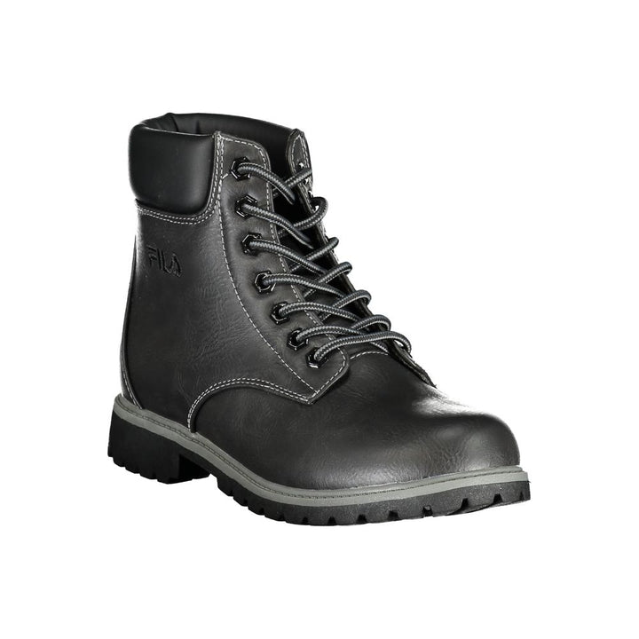 Black Polyester Boot