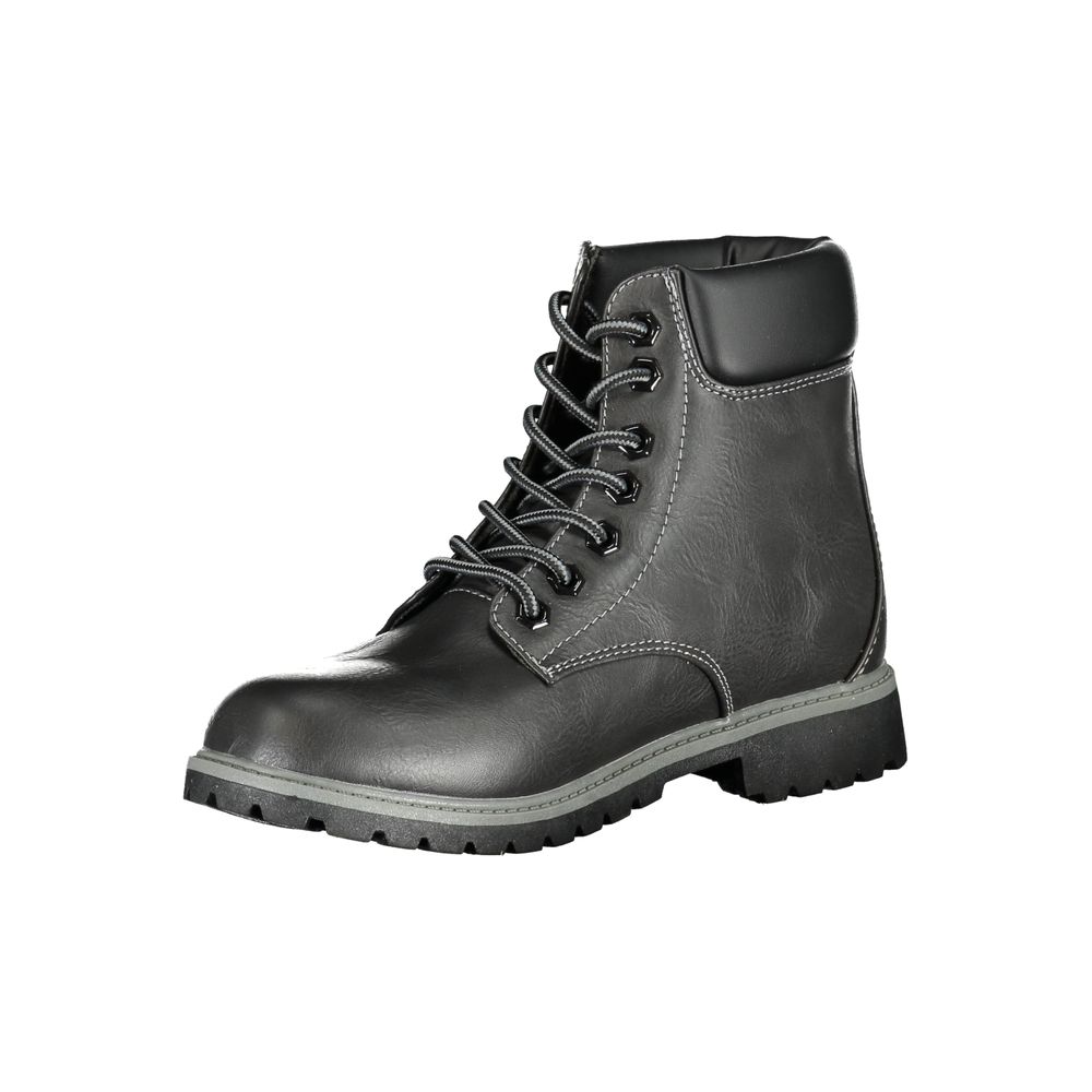 Black Polyester Boot
