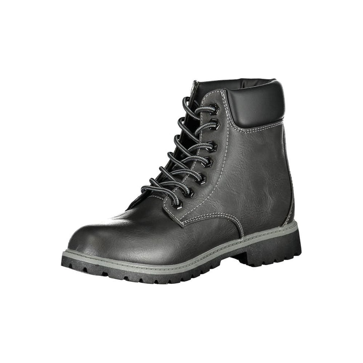 Black Polyester Boot