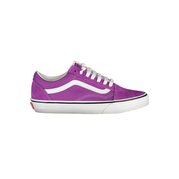 Purple Polyester Sneaker