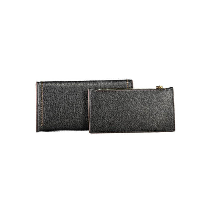Black Polyethylene Women Wallet