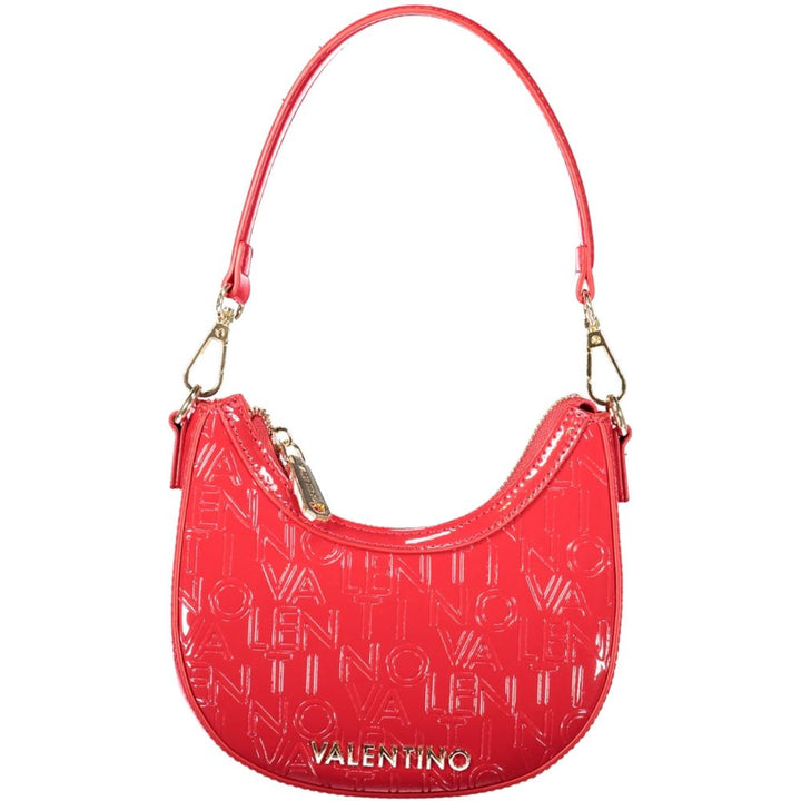 Red Polyethylene Women Handbag