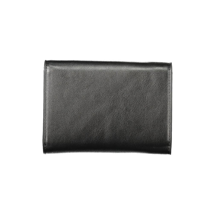Black Polyethylene Women Wallet
