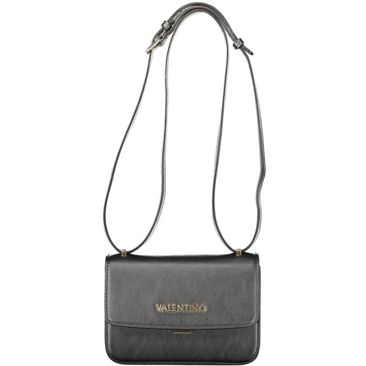 Black Polyethylene Women Handbag