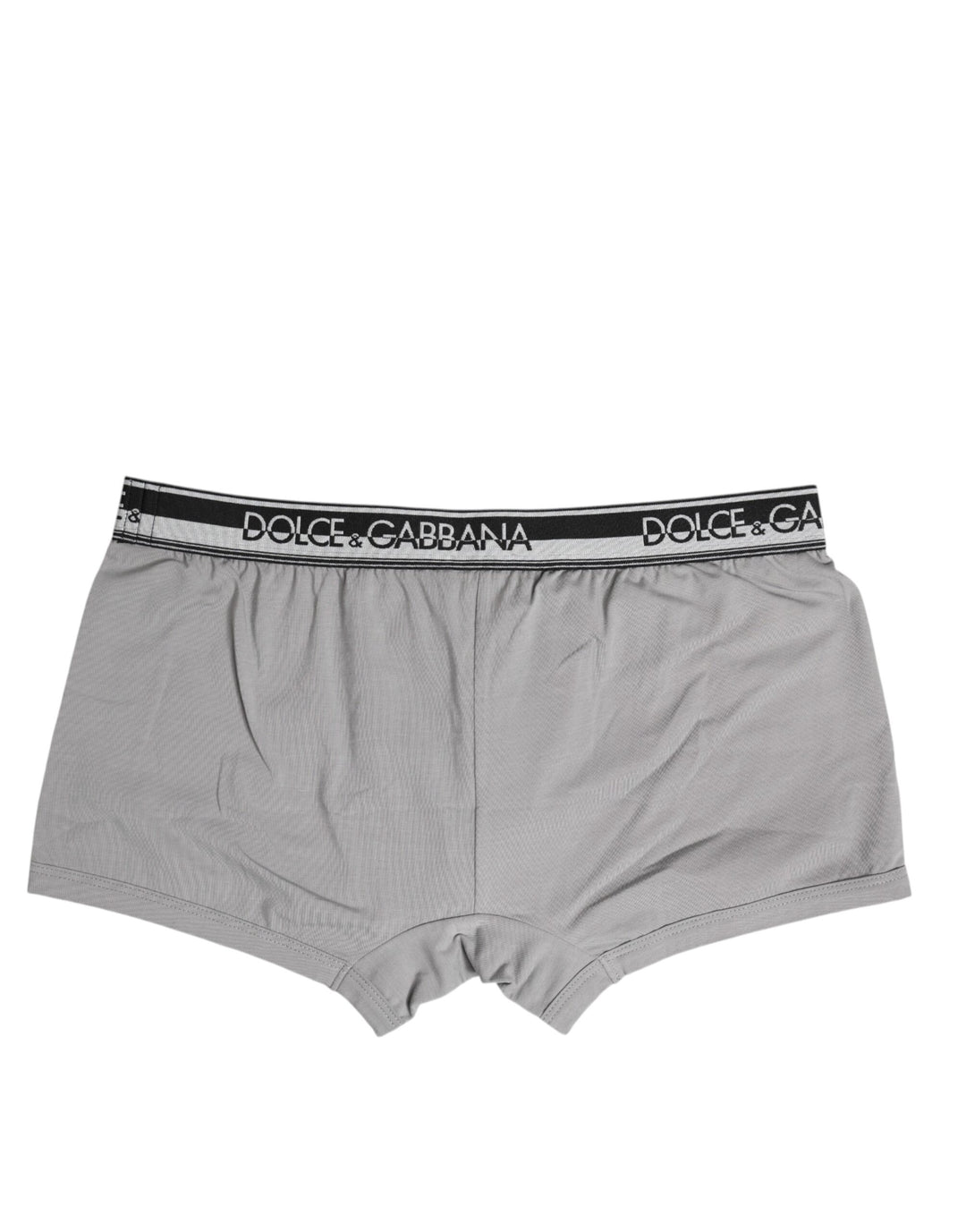 Gray Cotton Stretch Regular Boxer Underwear