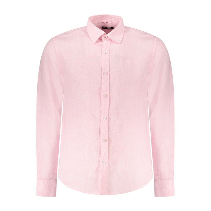 Pink Linen Shirt