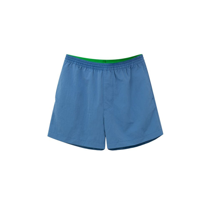 Blue Polyamide Swim Short