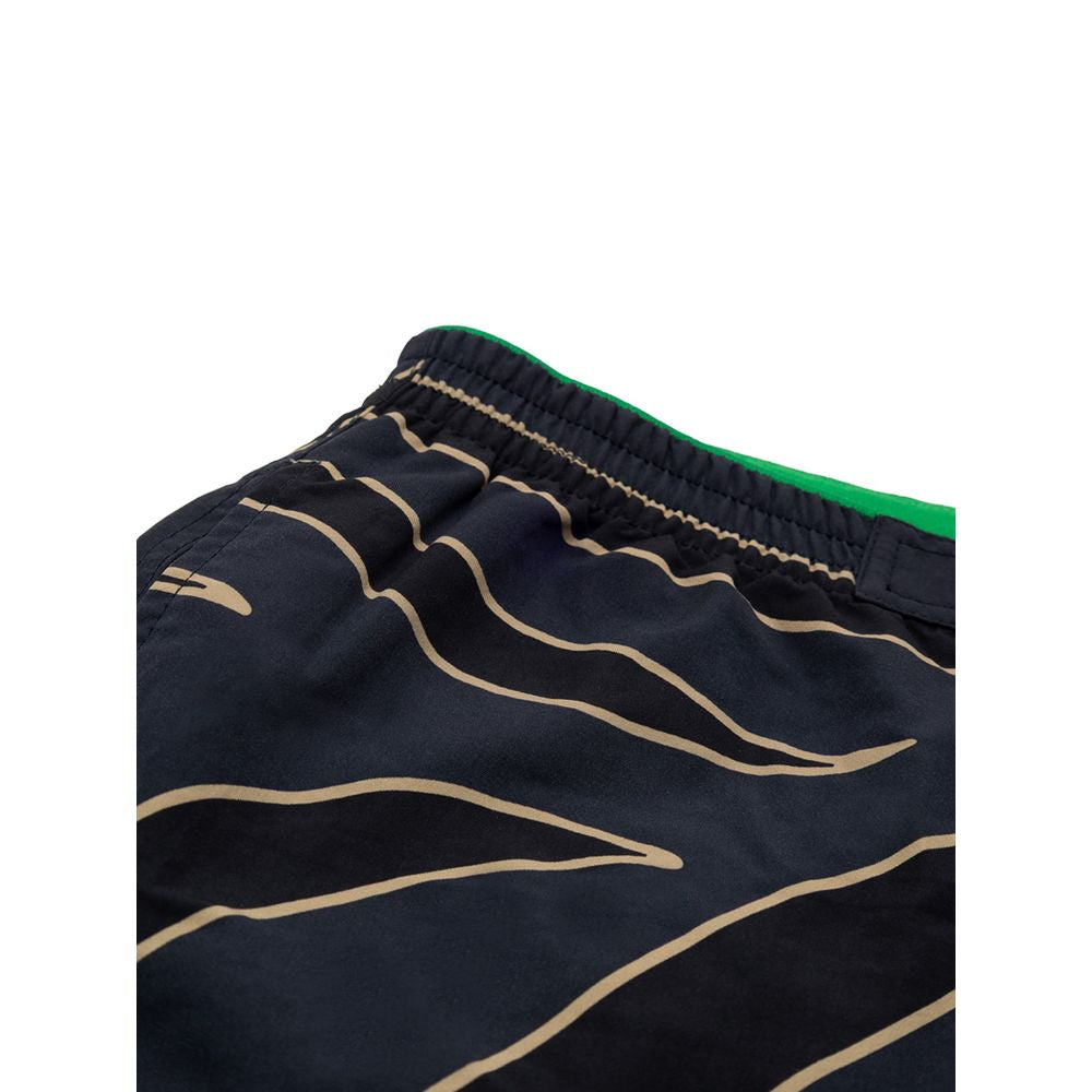 Blue Polyamide Swim Short