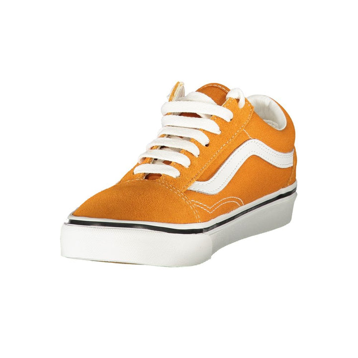Orange Polyester Sneaker