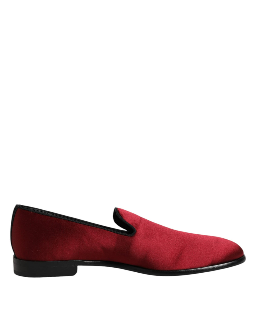 Red Velvet Slip On Loafers Formal Shoes