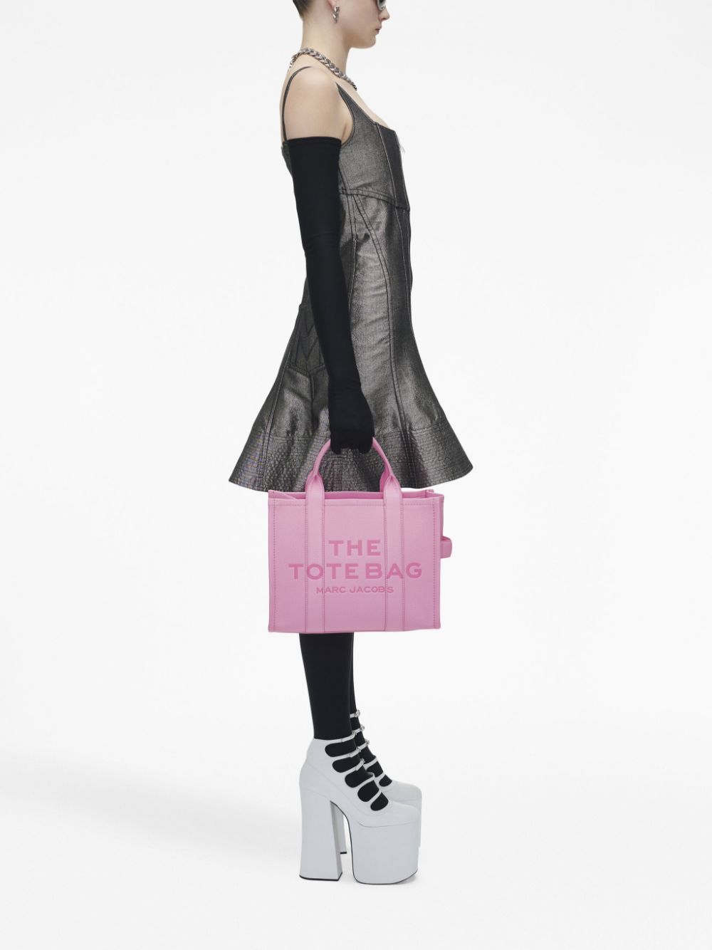 The Leather Medium Tote bag-25