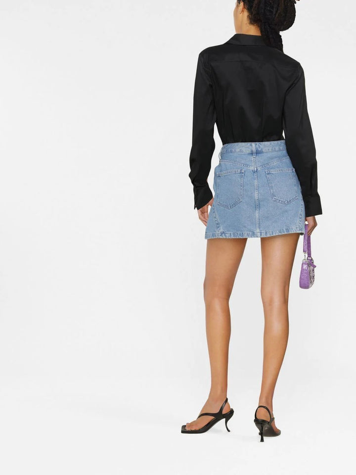 WOLFORD London shirt-style body white-6