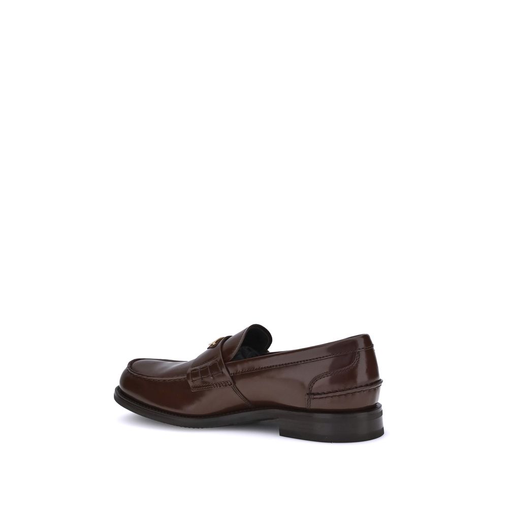 Triangular plaque Loafers