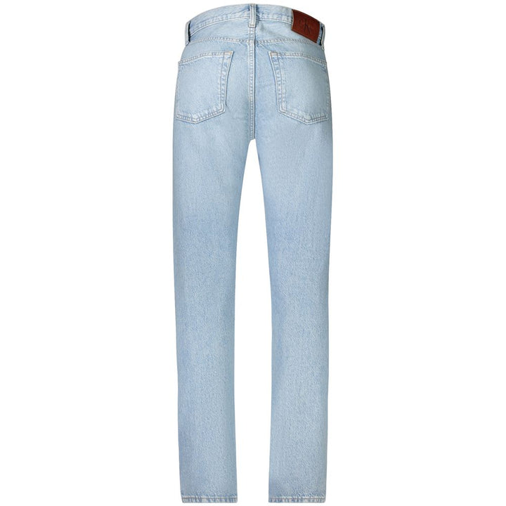 Blue Cotton Men Jeans