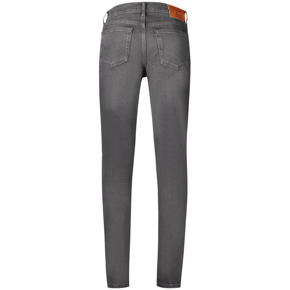 Black Cotton Men Jeans