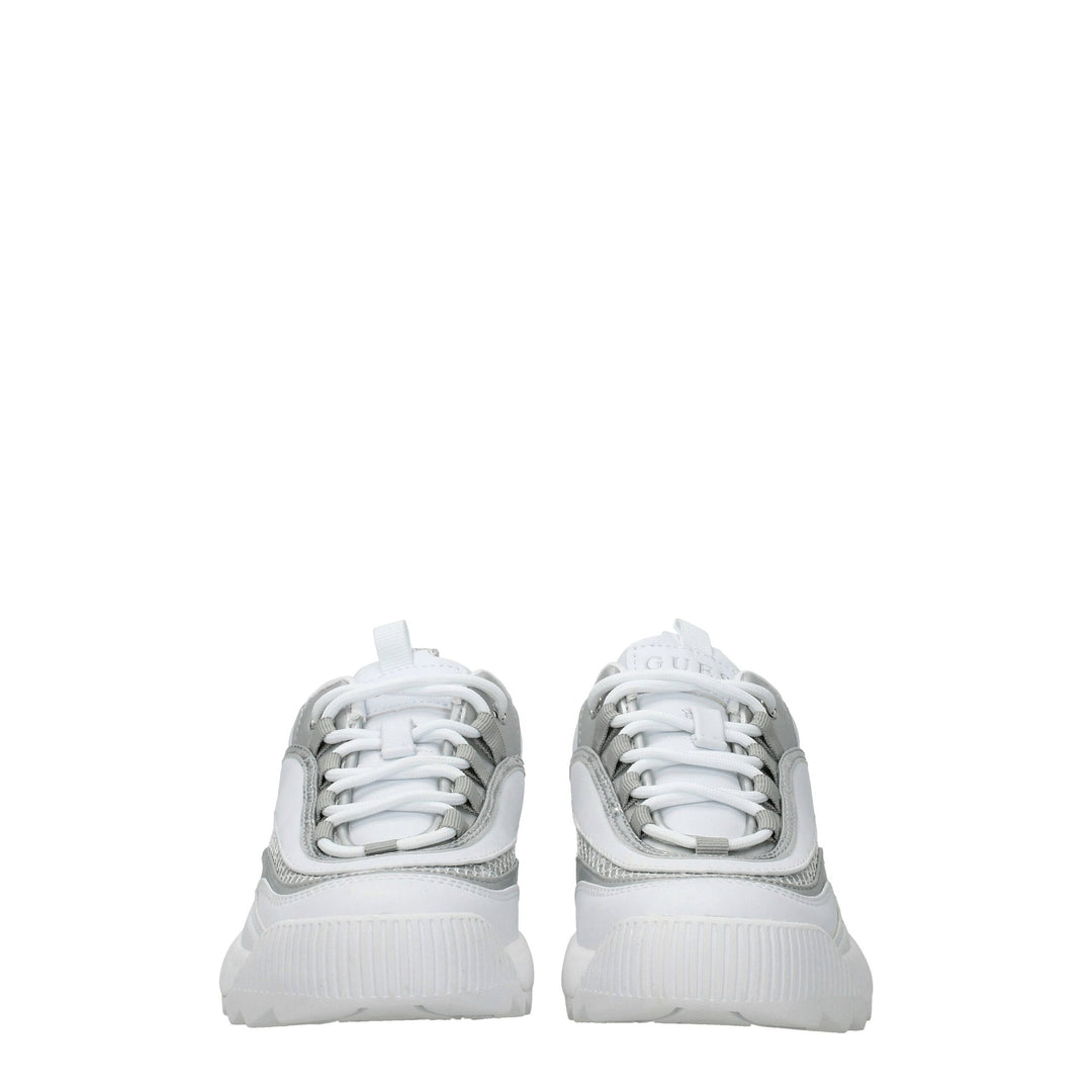 White Polyethylene Sneakers